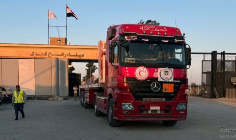 Нова хуманитарна помощ успя да влезе в ивицата Газа - 1