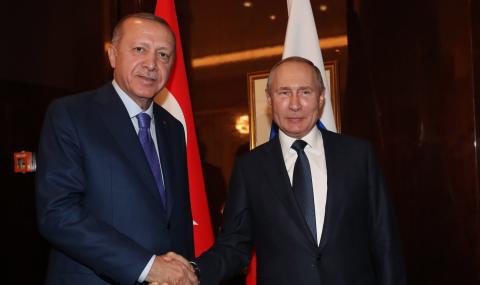 Путин кани Ердоган в окупирания Крим - 1
