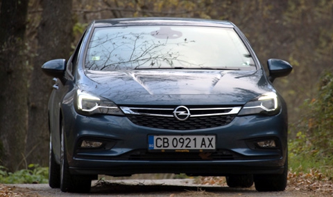 Тест на Opel Astra K - 1