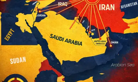 Иран атакува Кувейт, Бахрейн и американска военна база в Катар ВИДЕО