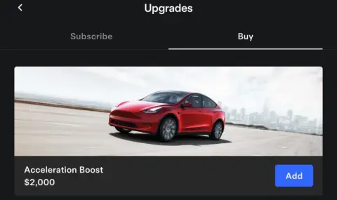 Tesla "надува" новия Model Y със 100 коня, но само след платен софтуерен ъпдейт - 1