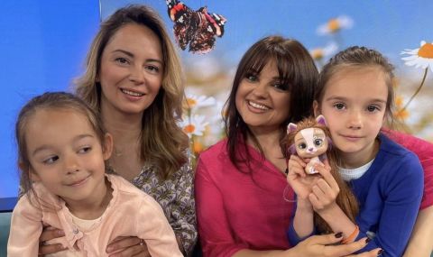 Вики Терзийска коментира поведението на децата си в bTV - 1