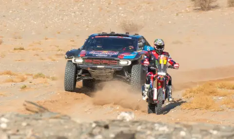 Форд триумфира с двойна победа в третия етап на Рали Дакар  - 1