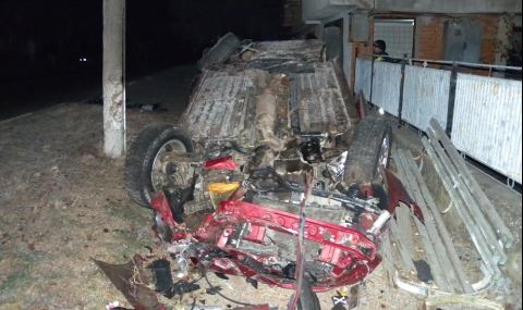 Мъж загина в тежка катастрофа край Кубрат - 1