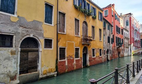 Каналите във Венеция пресъхнаха - 1