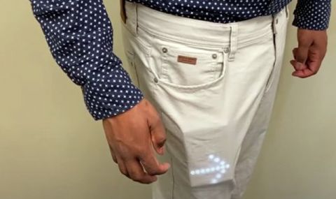 Устройството PocketView излъчва информация през тъкан (ВИДЕО) - 1