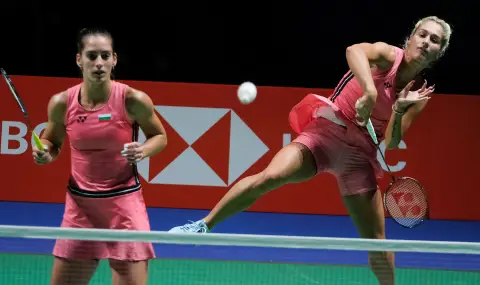 Стефани и Габриела Стоеви оглавиха европейската ранглиста по бадминтон при женските двойки - 1