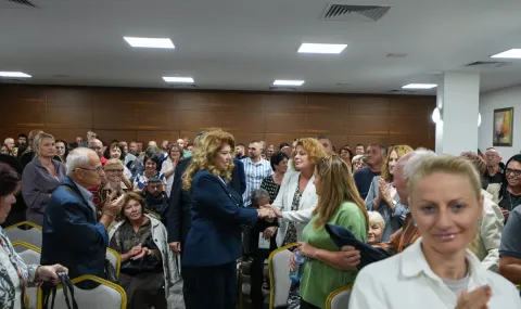 Йотова и Вълчев в Сандански: Ще работим за силна България със самочувствие, чийто глас се чува в Европа