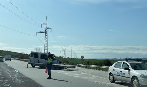 Втора катастрофа за няколко часа на АМ "Тракия" - 1