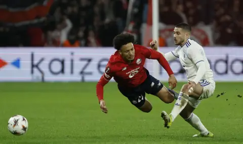 Астън Вила с ценна победа над Лил в Лига Европа - 1