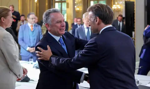 Американският пратеник Стив Уиткоф обсъжда сигурността на Украйна с европейски лидери в Париж - 1