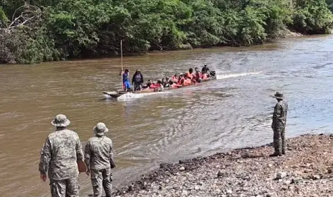 Ten Migrants Drowned in a River in the Jungle of Panama **** The incident happened on the border with Colombia **** <p>< - 1