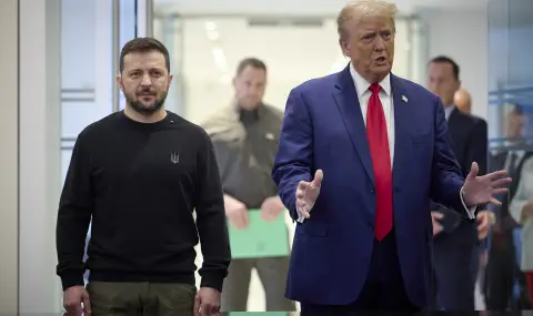 Zelensky asked Trump for a "just peace  - 1