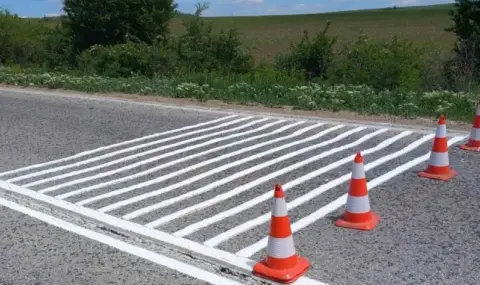 Полагат хоризонтална маркировка в участъка край Телиш, където загина Сияна - 1