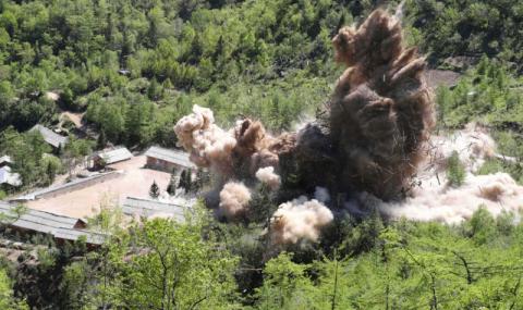 Вижте как Северна Корея разруши полигона си (СНИМКИ) - 1