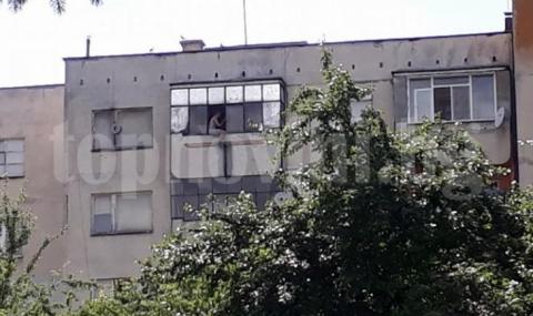 Мъж се хвърли от 6-ия етаж на блок в Шумен - 1