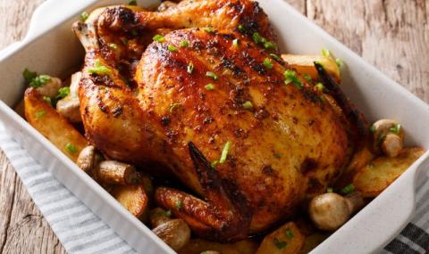 Рецепта на деня: Ароматно пълнено печено пиле - 1