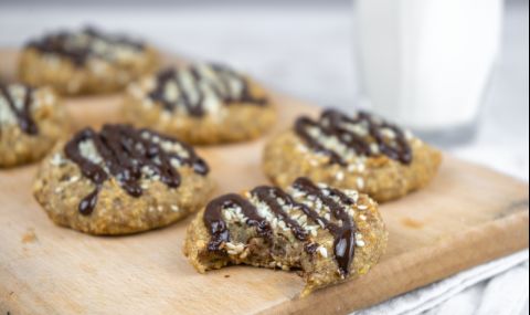Рецепта на деня: Здравословни бисквити с шоколад - 1