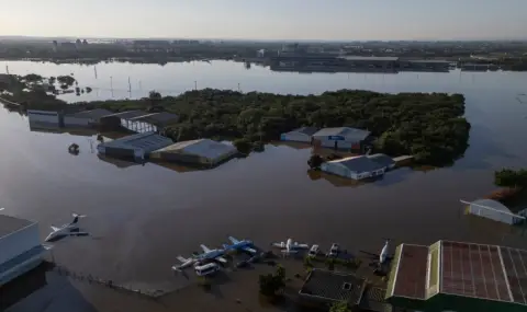 Жертвите на наводненията в Южна Бразилия станаха 100