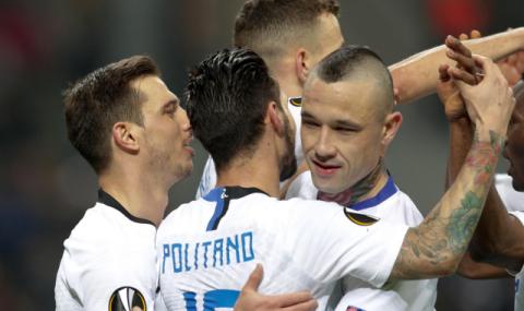 Интер продължава напред в Лига Европа - 1