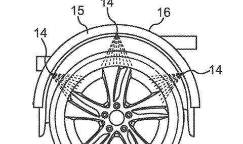 Mercedes патентова водно охлаждане за гуми - 1