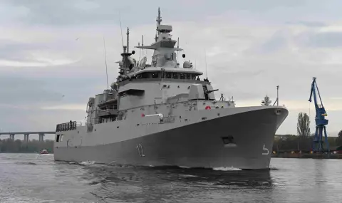 Sea trials of the multifunctional modular patrol ship for the Navy have begun  - 1