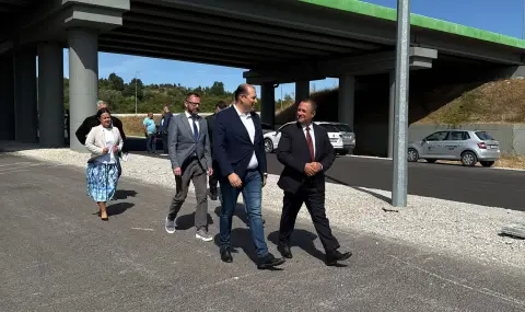 Министър Иван Иванов със забележки към изпълнителя на АМ „Хемус“ - 1