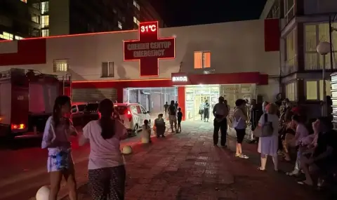 Пожар горя в най-голямата болница в Пловдив, евакуираха 23-ма пациенти - 1