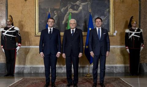 Макрон: Франция няма да затвори границата си с Италия - 1