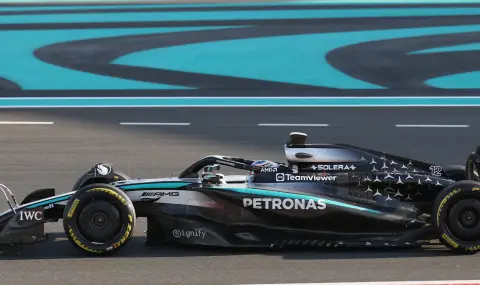 Кими Антонели блести за Мерцедес в третия ден на тестовете в Барселона - 1