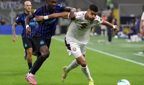 Интер срази Торино с впечатляваща петорка на "Джузепе Меаца" - 1