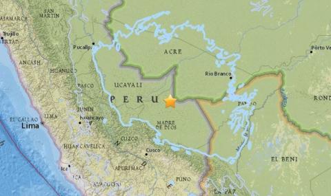 Силно земетресение разлюля Южна Америка - 1