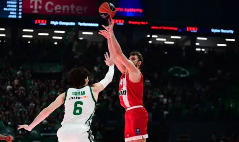 101:94! Олимпиакос и Везенков взеха дербито срещу Панатинайкос - 1