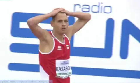 Християн Касабов с нов национален рекорд и сребро за България на Европейското по лека атлетика в Тампере - 1