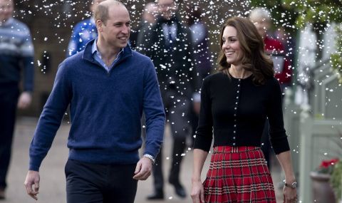 Принц Уилям и Кейт пуснаха коледна картичка с децата си (СНИМКА) - 1