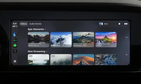 Apple представи новия Car Play с възможност за възпроизвеждане на видео - 1