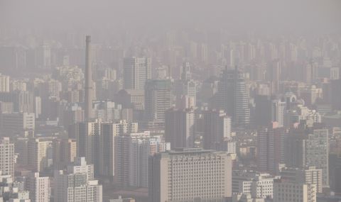 Най-силната прашна буря от десетилетие покри китайската столица - 1