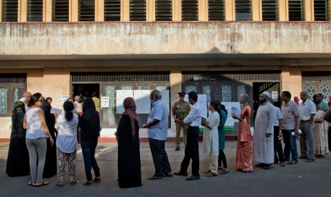 Парламентарни избори се провеждат в Шри Ланка - 1