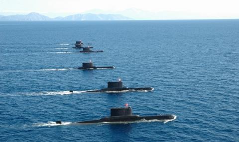 Турски подводници по тревога в Егейско море - 1