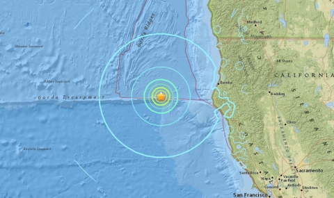 6,5 по Рихтер разтресе бреговете на Калифорния - 1