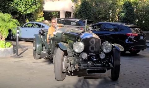 Джейсън Момоа показа псевдо 90-годишно Bentley за 10 милиона долара (ВИДЕО) - 1
