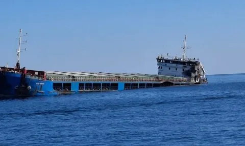Трагедия! Кораб бе потопен край Крапец след атака от дронове ВИДЕО - 1