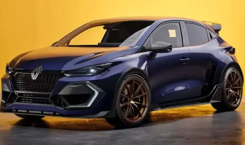 Ето как би изглеждало Renault Clio RS Williams през 2026-та - 1