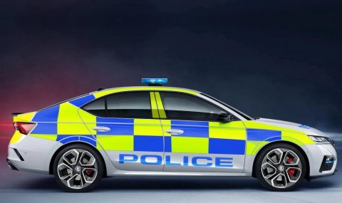 Новата Skoda Octavia RS постъпи на служба в полицията - 1
