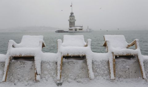 Сняг и студ в Турция - 1