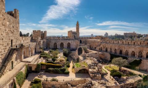 Ремонтират Давидовата кула в Ерусалим - 1