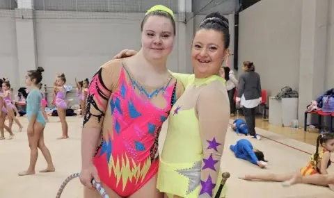 Gymnasts with Down syndrome participated in the "Adriana Dunavska" tournament  - 1
