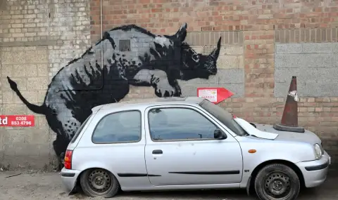 Първа СНИМКА на истинския Банкси от десетилетия се появи в интернет - 1