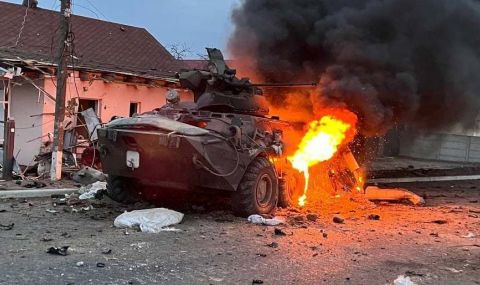 Вижте какво причини украинската армия на руските танкове край Бровари - 1