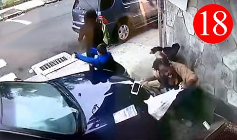 Да оцелееш в преса между кола и стена (ВИДЕО) - 1